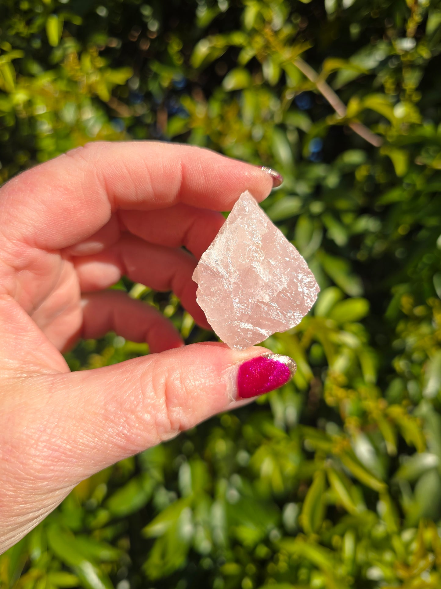 Rose Quartz Rough Piece Small