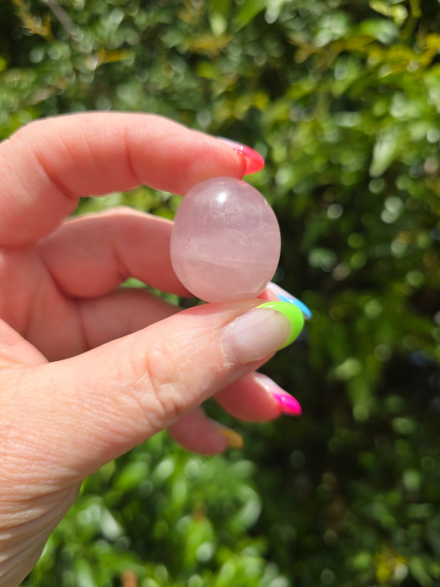 Rose Quartz Small Tumbled Stone