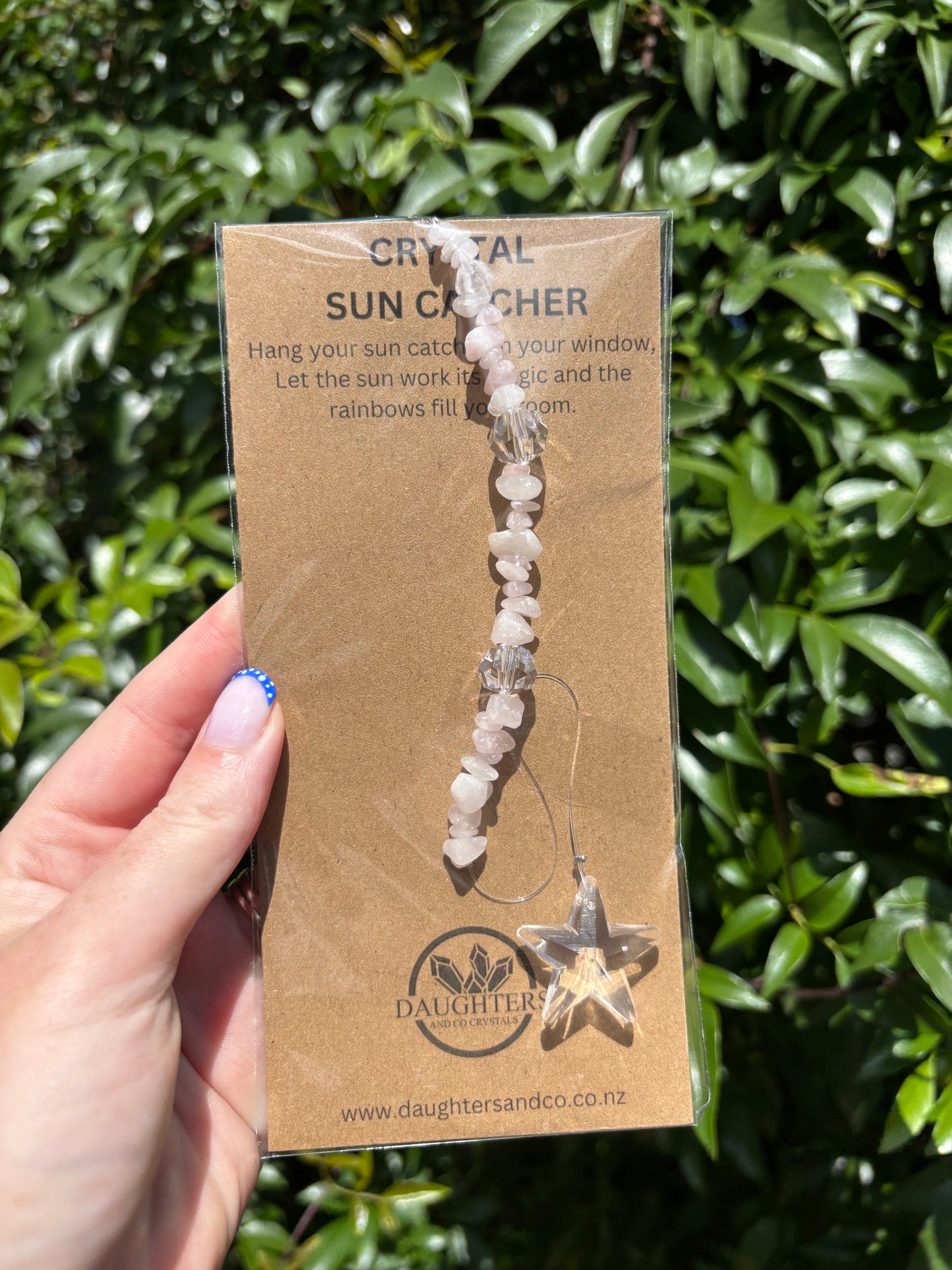 Rose Quartz | Star Sun Catcher
