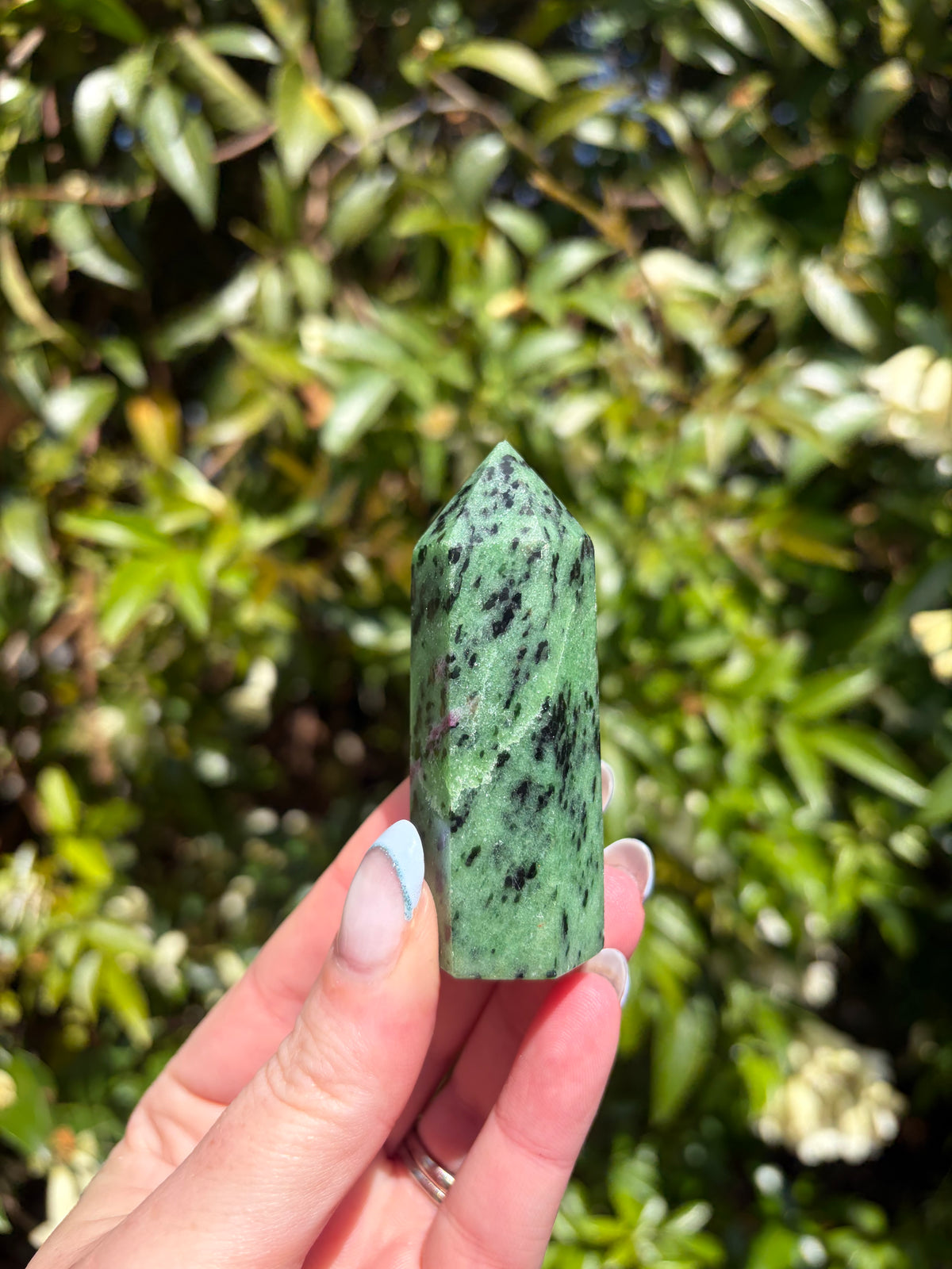 Ruby Zoisite Point A