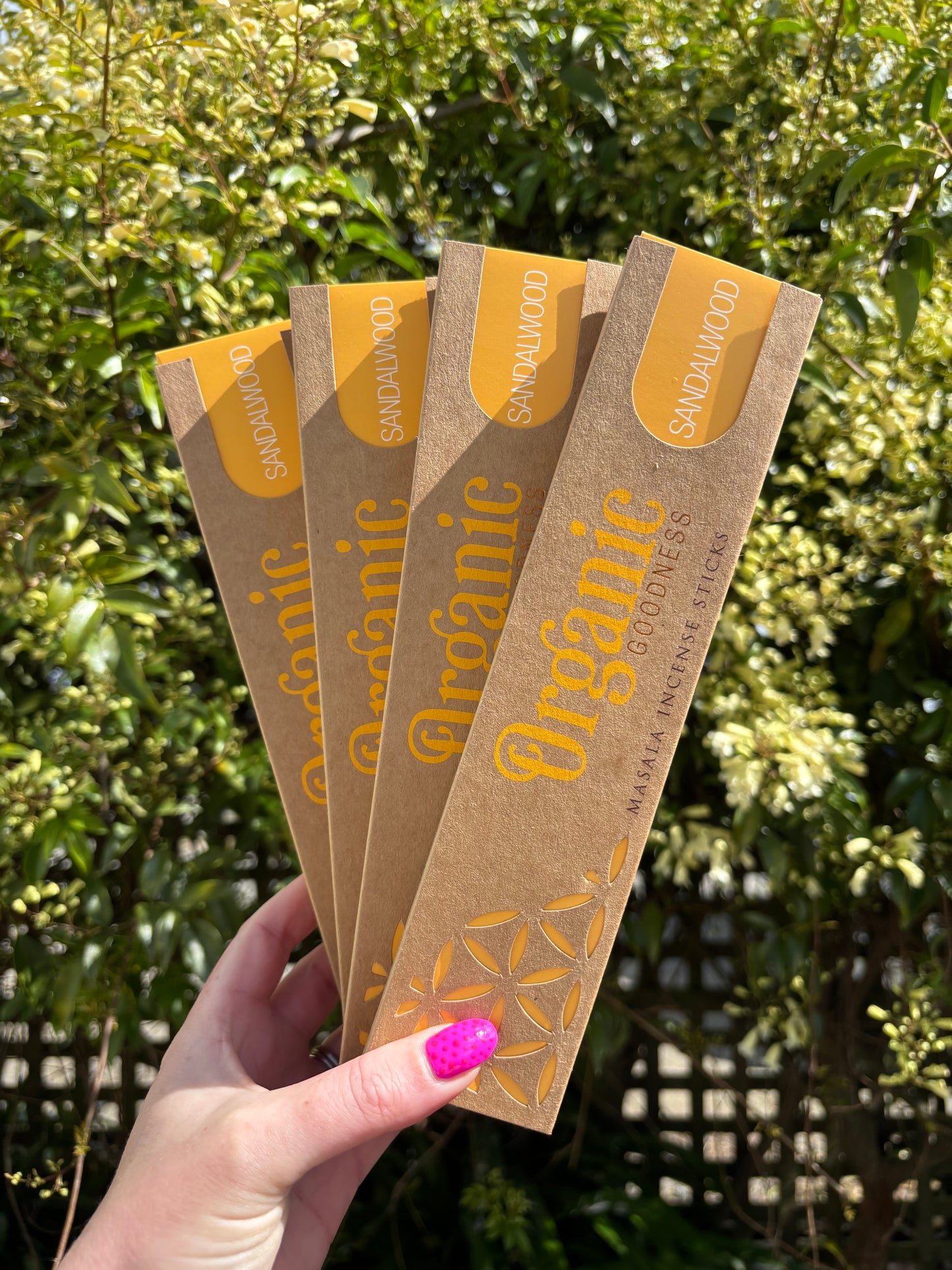 Sandalwood Organic Incense Sticks