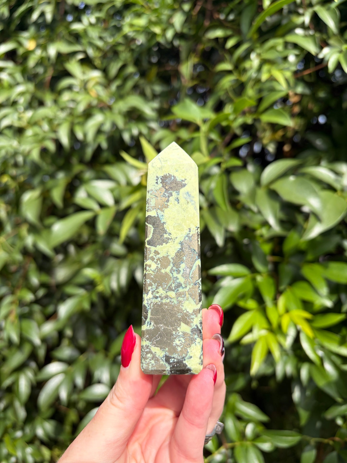 Serpentine & Pyrite Point A