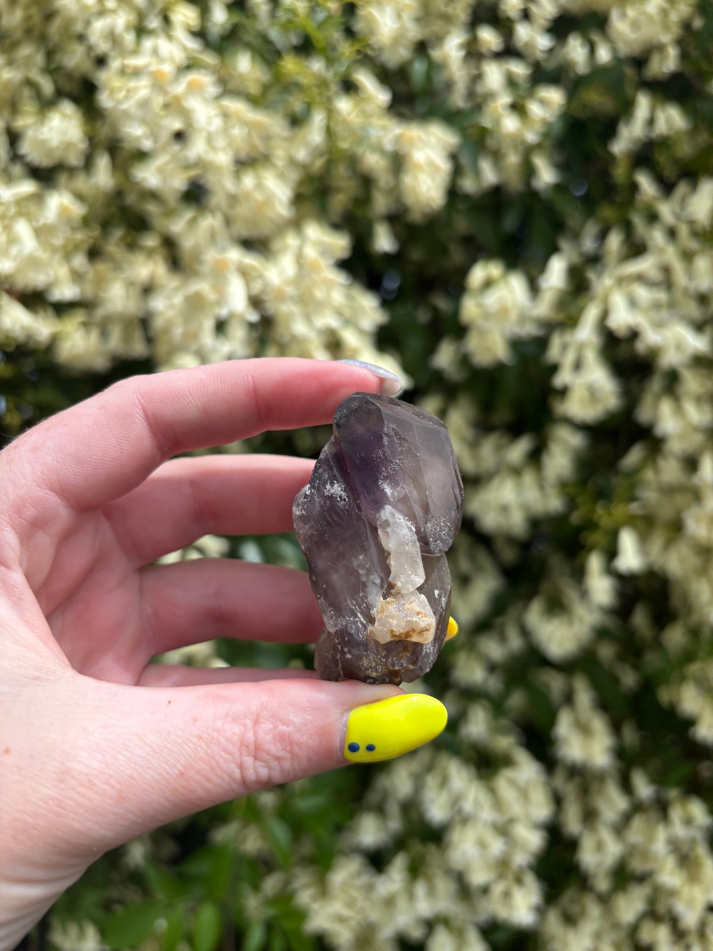 Smoky Amethyst Elestial Piece B