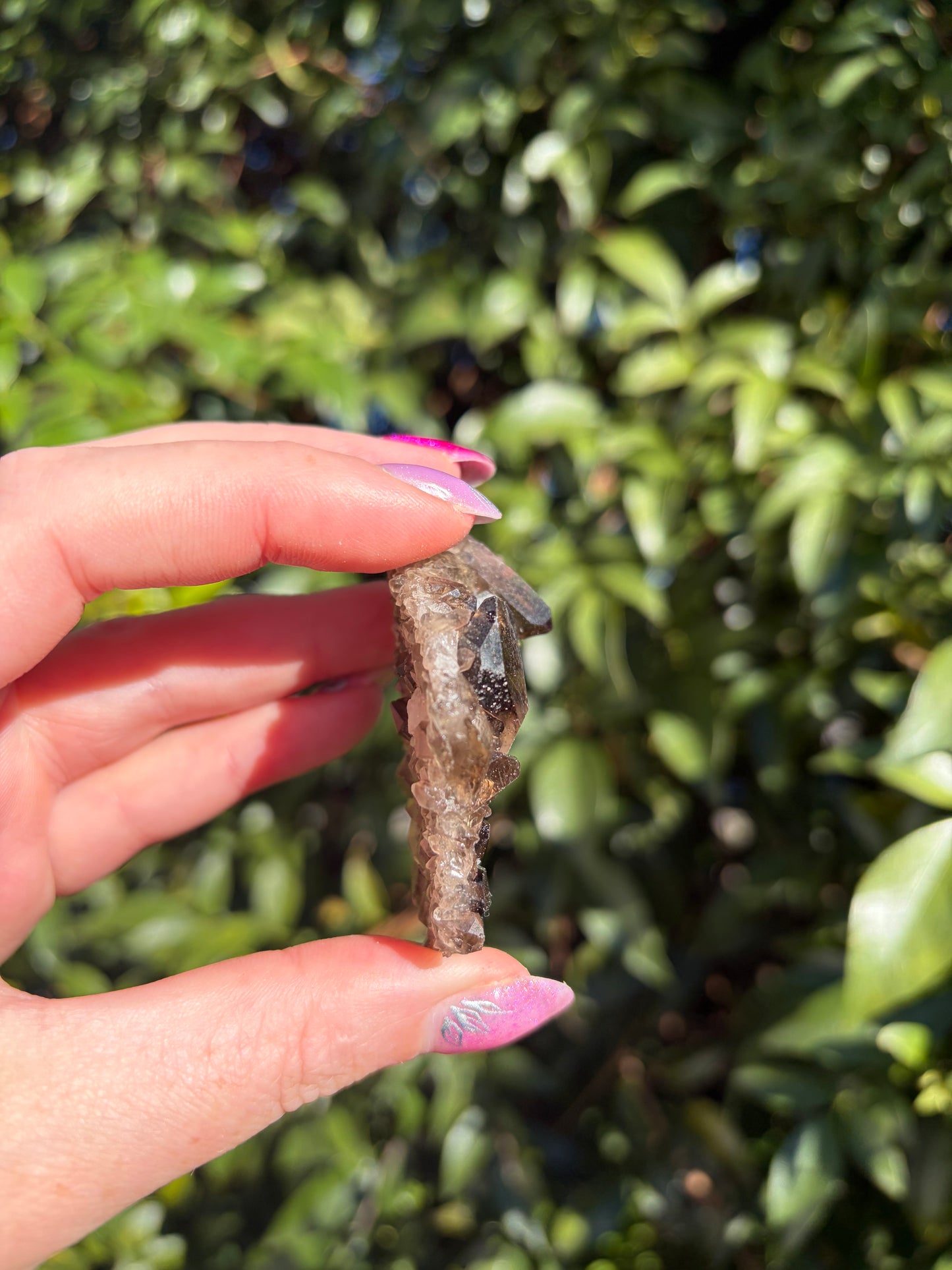 Smoky Quartz Cluster K