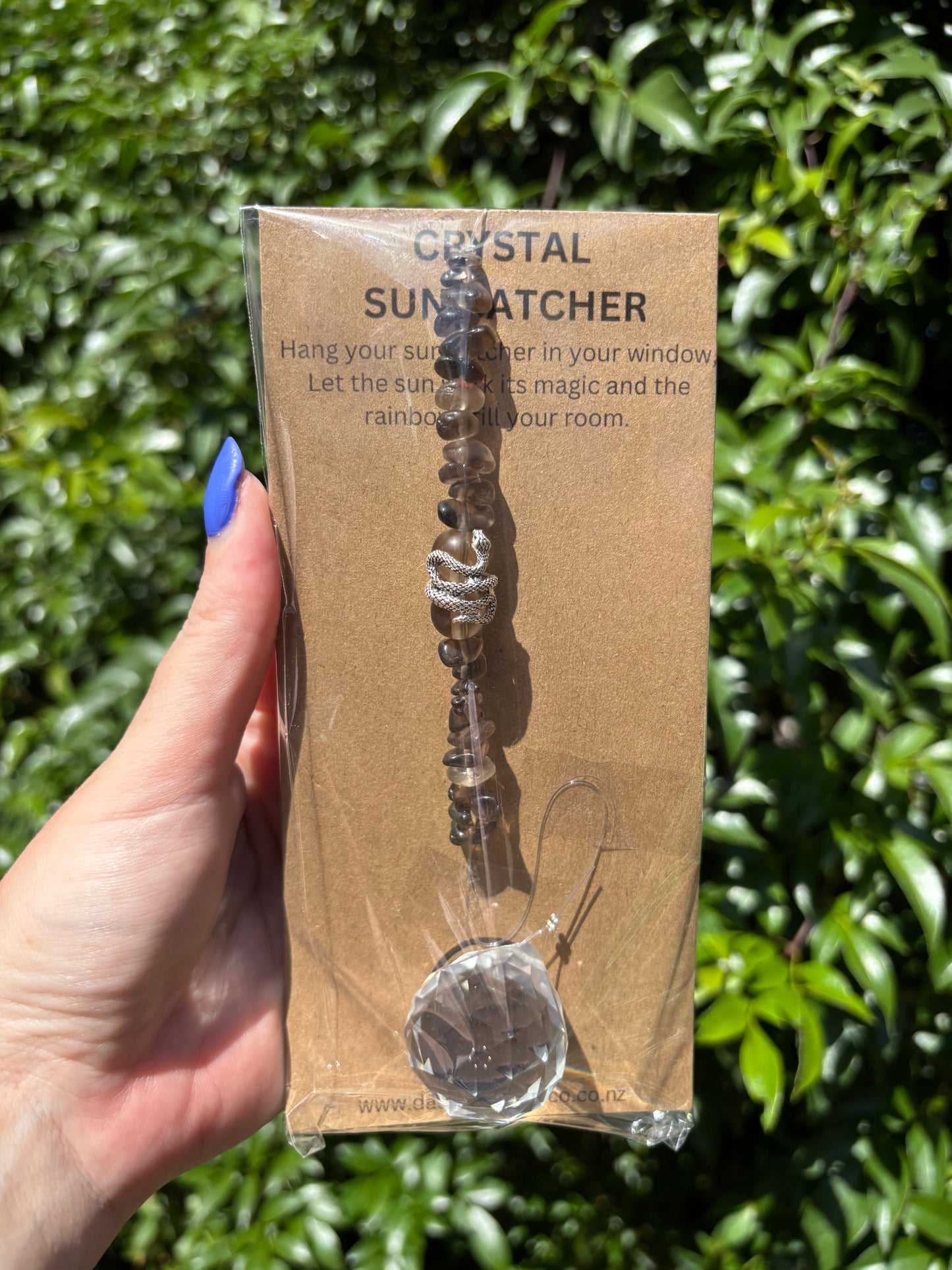 Smoky Quartz | Sphere Sun Catcher