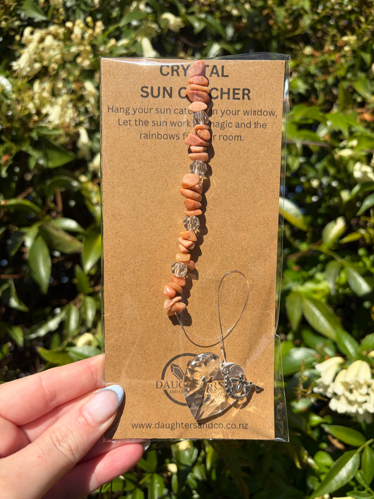 Sunstone | Heart Sun Catcher