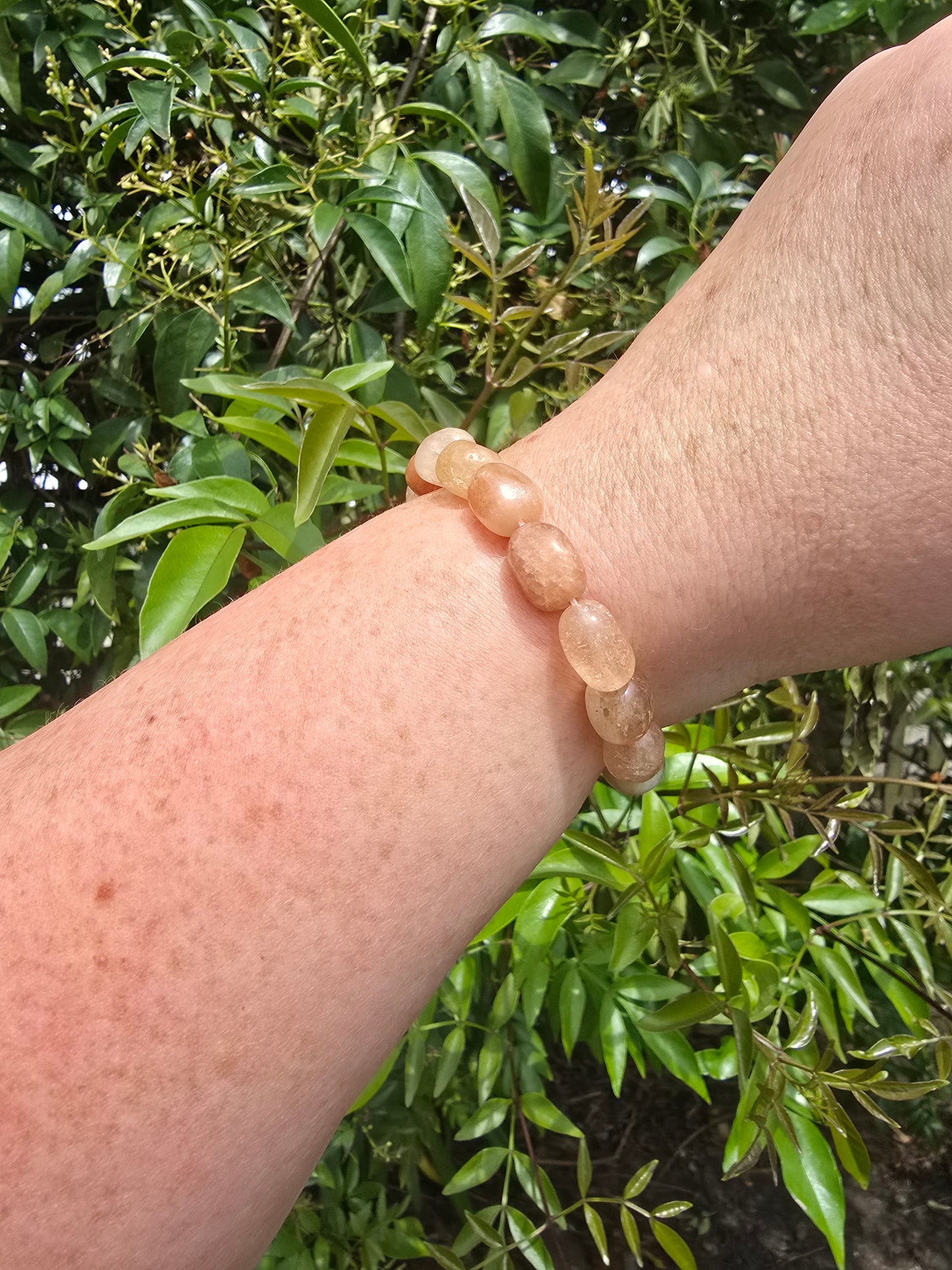 Sunstone | Nugget Bead Bracelet
