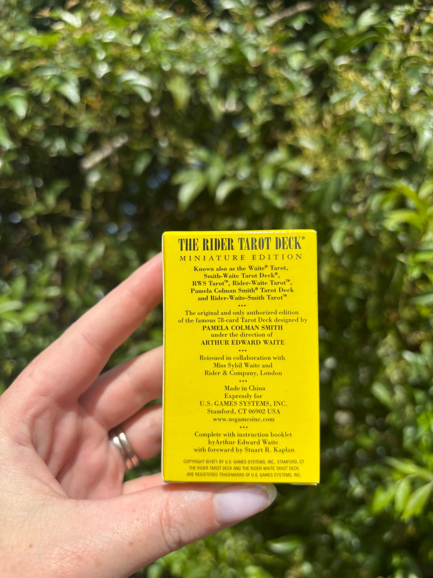 The Rider Waite Tarot Deck | Miniature Edition