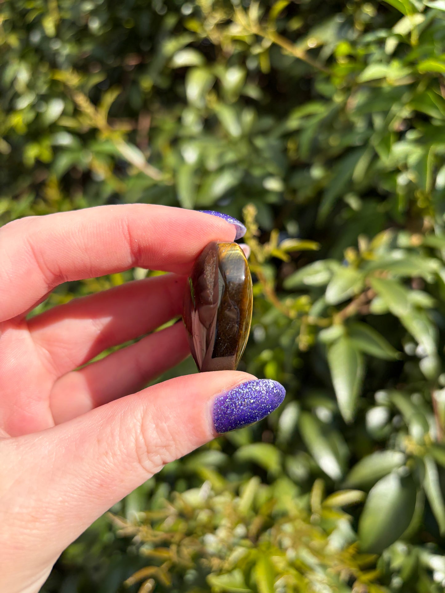 Tigers Eye Heart A