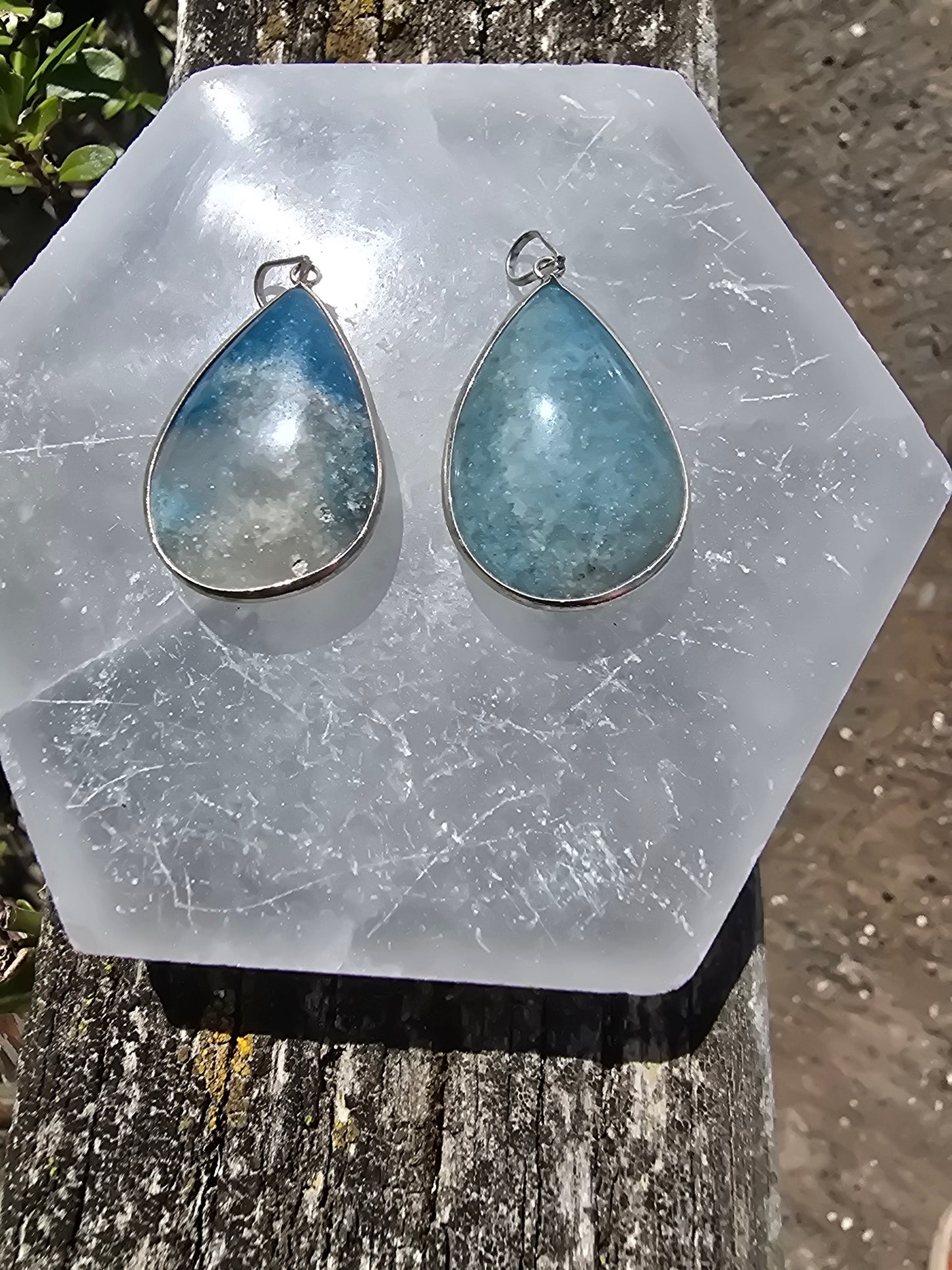 Trolleite | Tear Drop Sterling Silver Pendant
