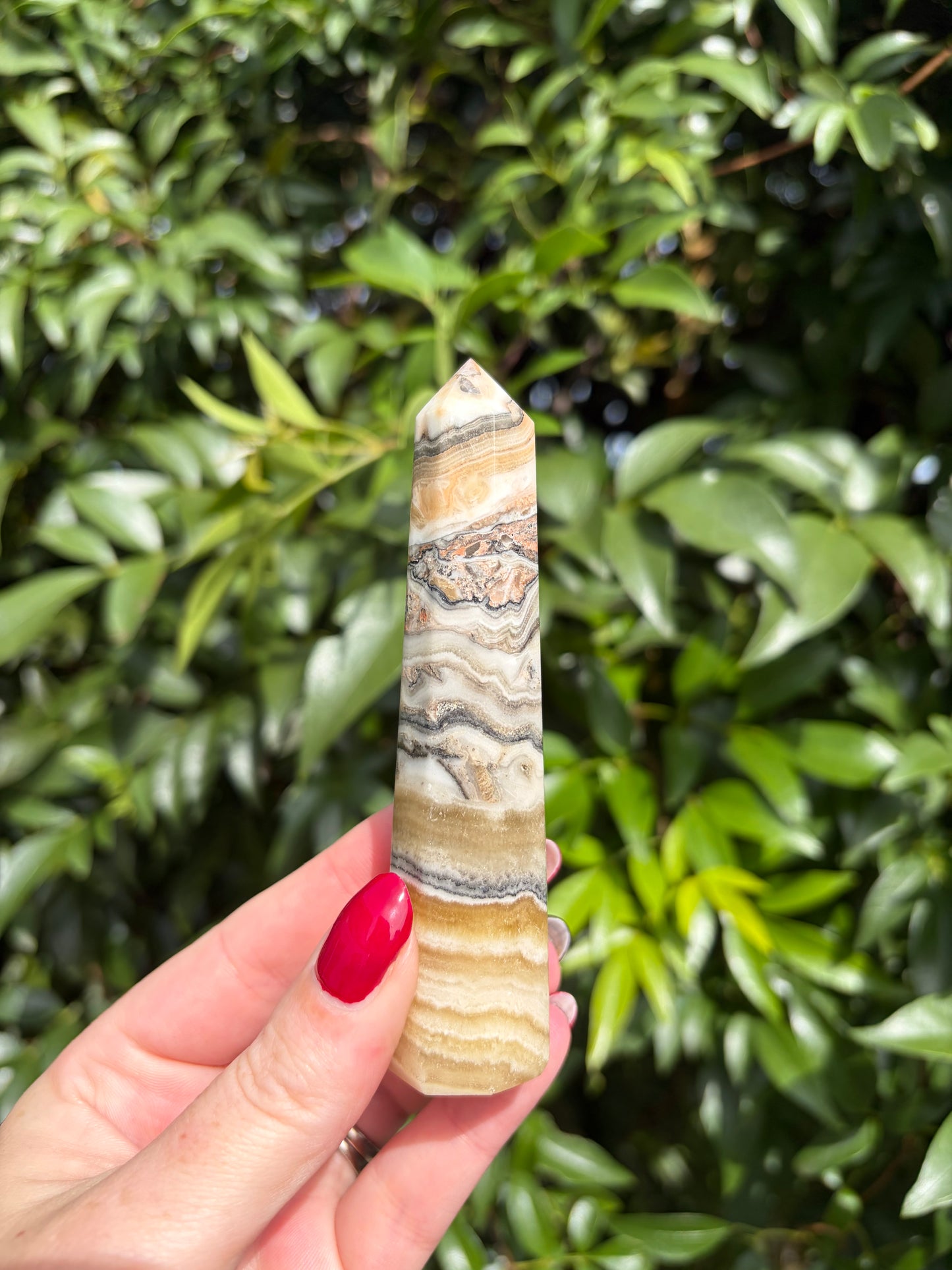 Zebra Calcite Point B