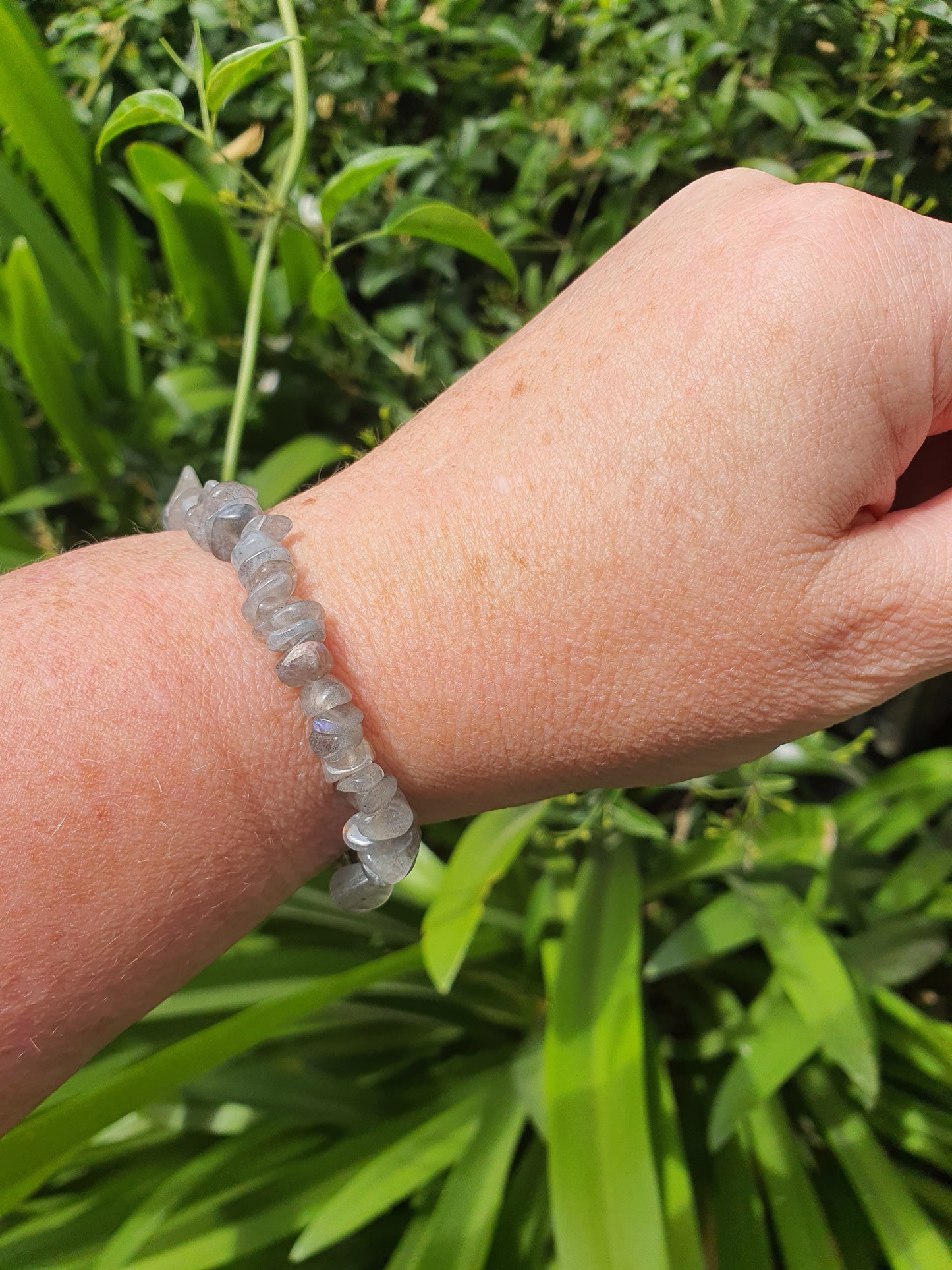 Labradorite | Crystal Chip Bracelet