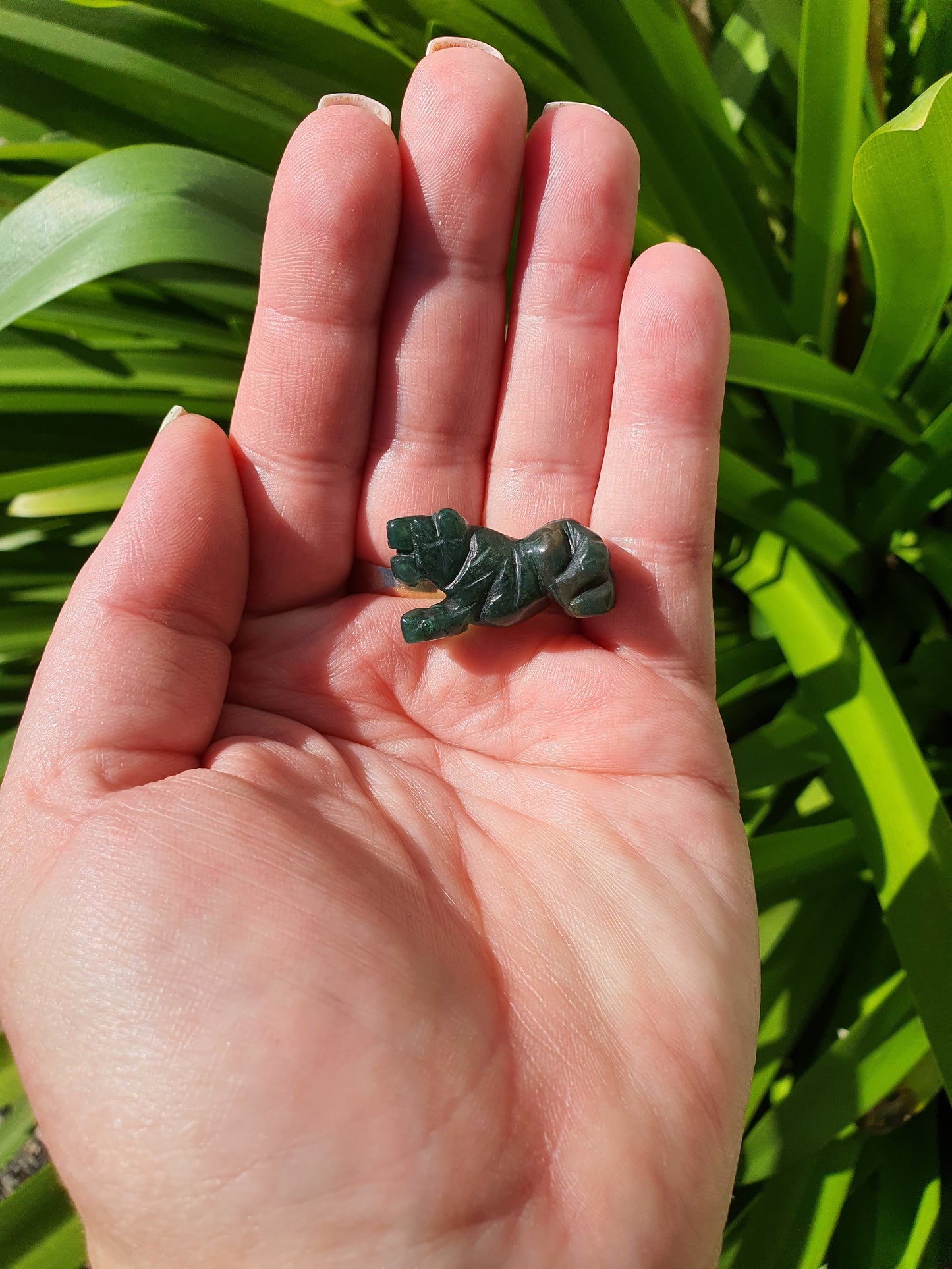 Moss Agate Mini Tiger