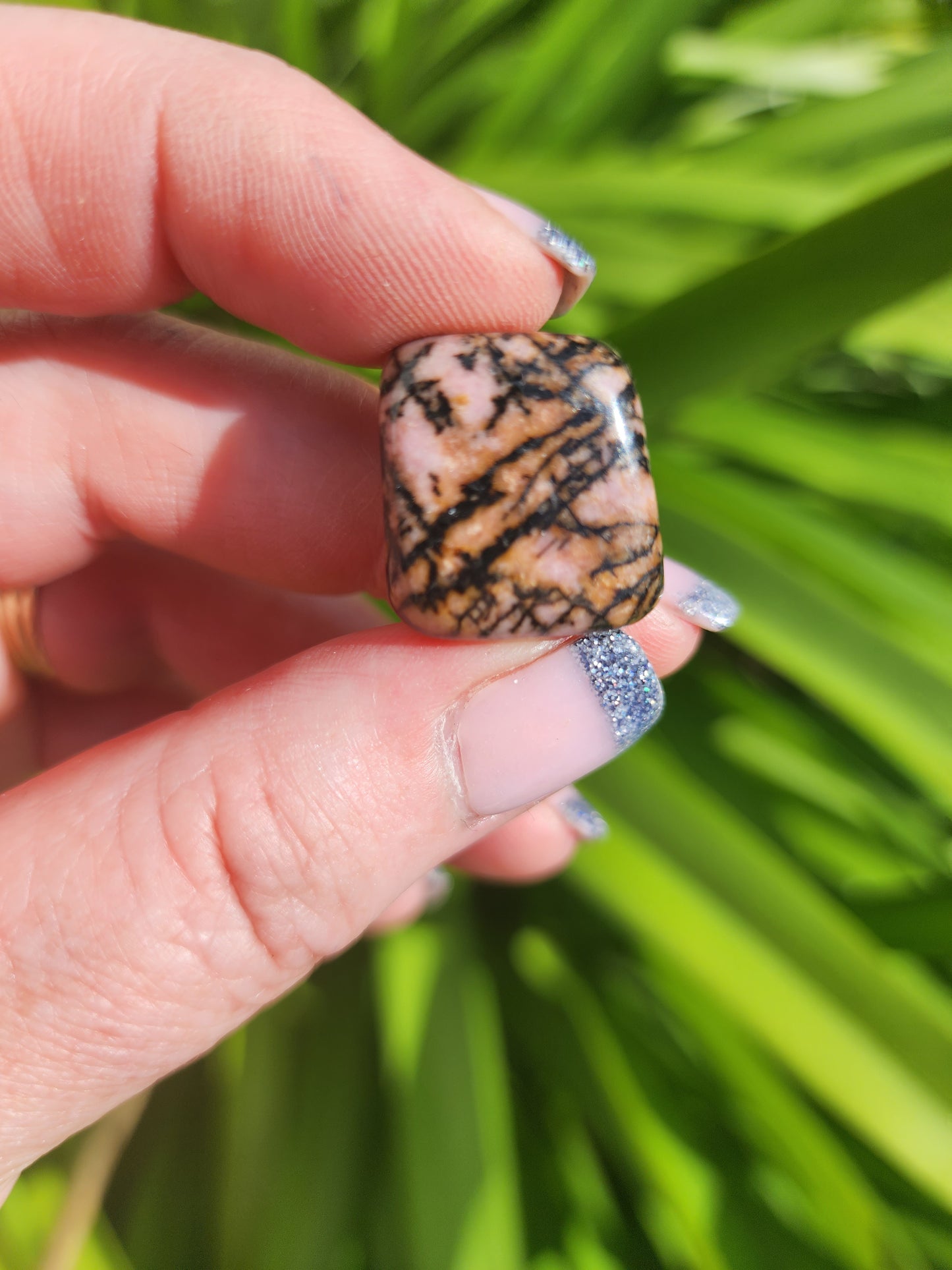 Rhodonite Tumbled Stone