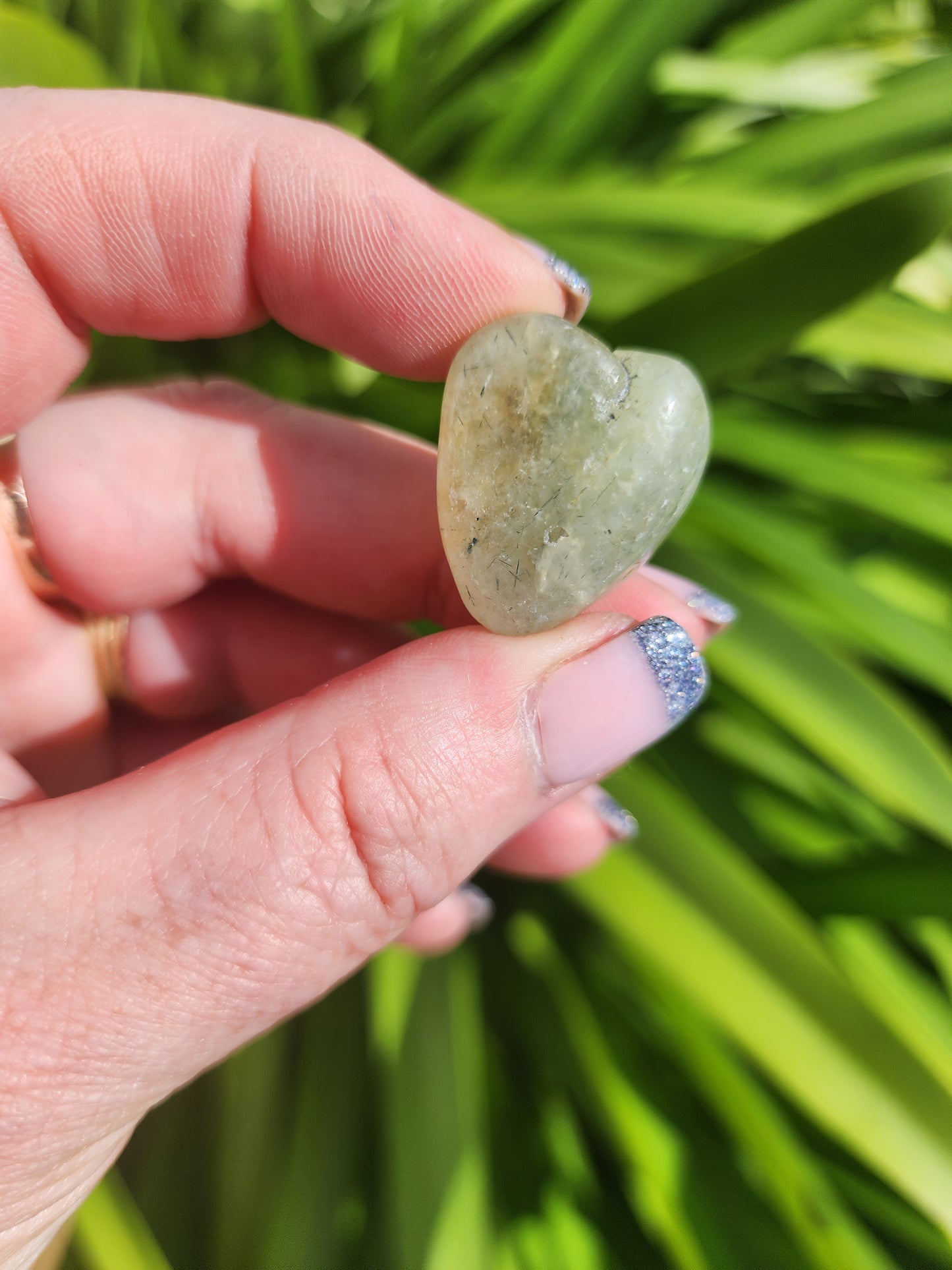 Prehnite Tumbled Stone