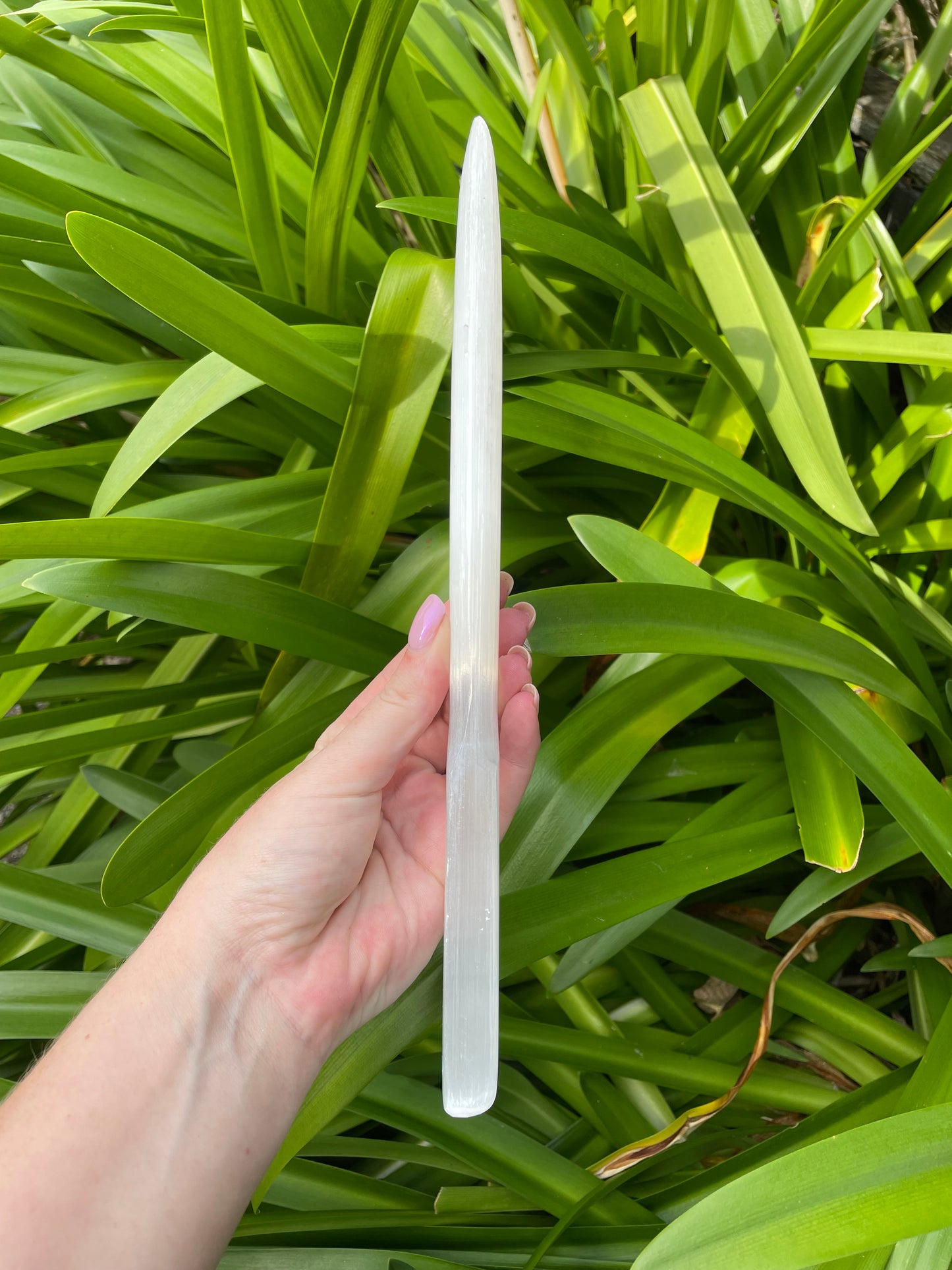 Selenite Knife Large