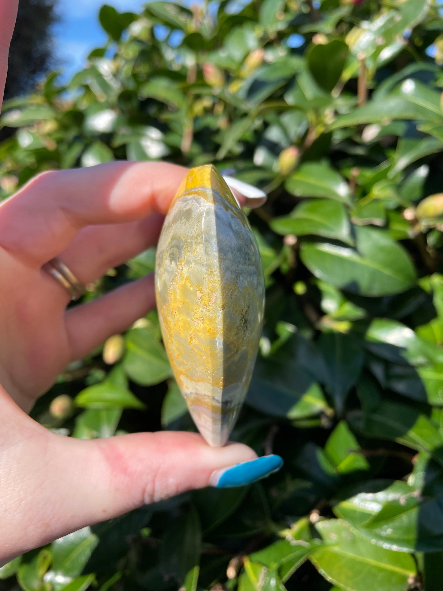 Bumble Bee Jasper Heart Large A