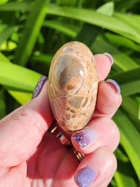 Leopardskin Jasper Heart C