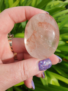 Fire Quartz Palmstone A