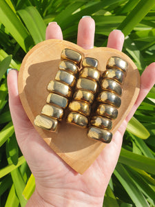 Magnetic Golden Hematite Tumbled Stone