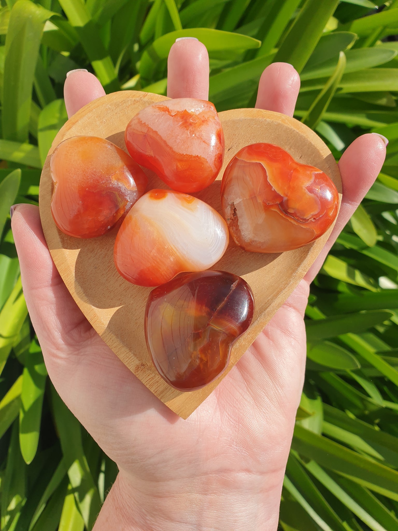 Carnelian Heart Small