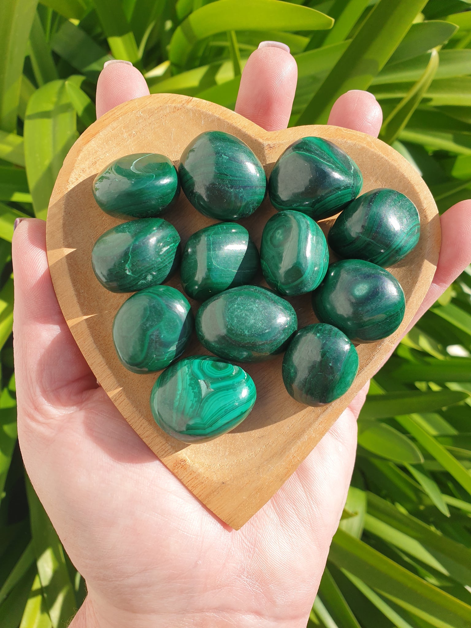 Malachite Tumbled Stone