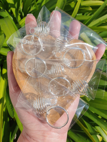 Spiral Cage Keyring