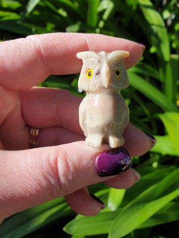 Owl Soapstone Animal