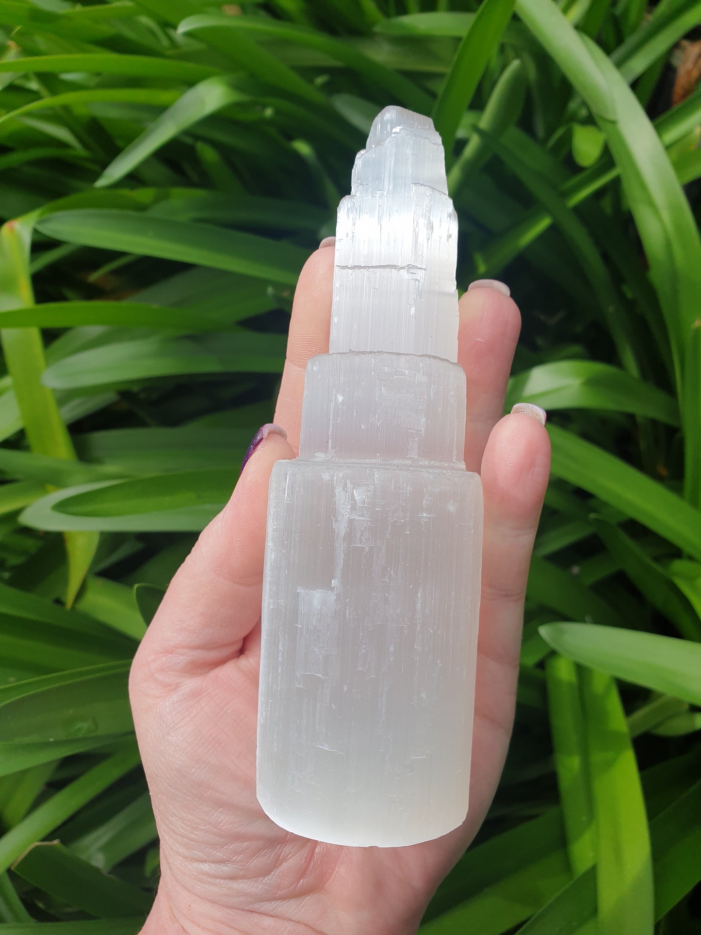 Selenite Tower Large