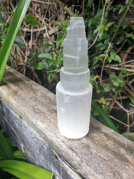 Selenite Tower Medium