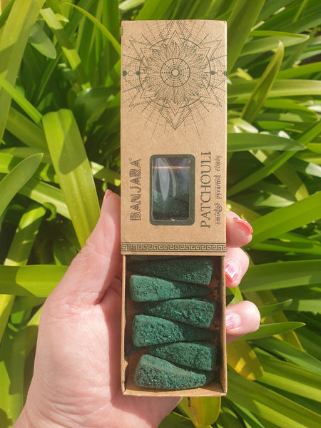 Banjara Patchouli Smudge Pyramid Cones
