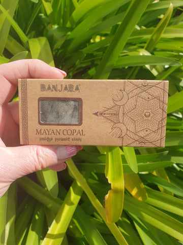 Banjara Mayan Copal Smudge Pyramid Cones