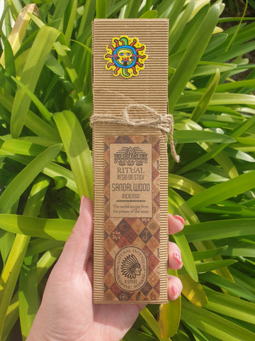 Ritual Resin on Stick Sandalwood Incense