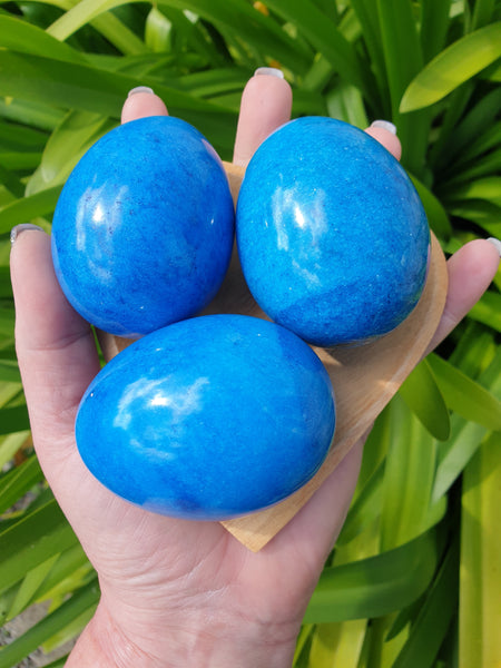 Light Blue Onyx Egg