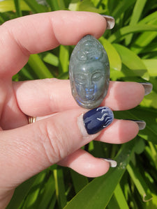 Labradorite Buddha Piece A
