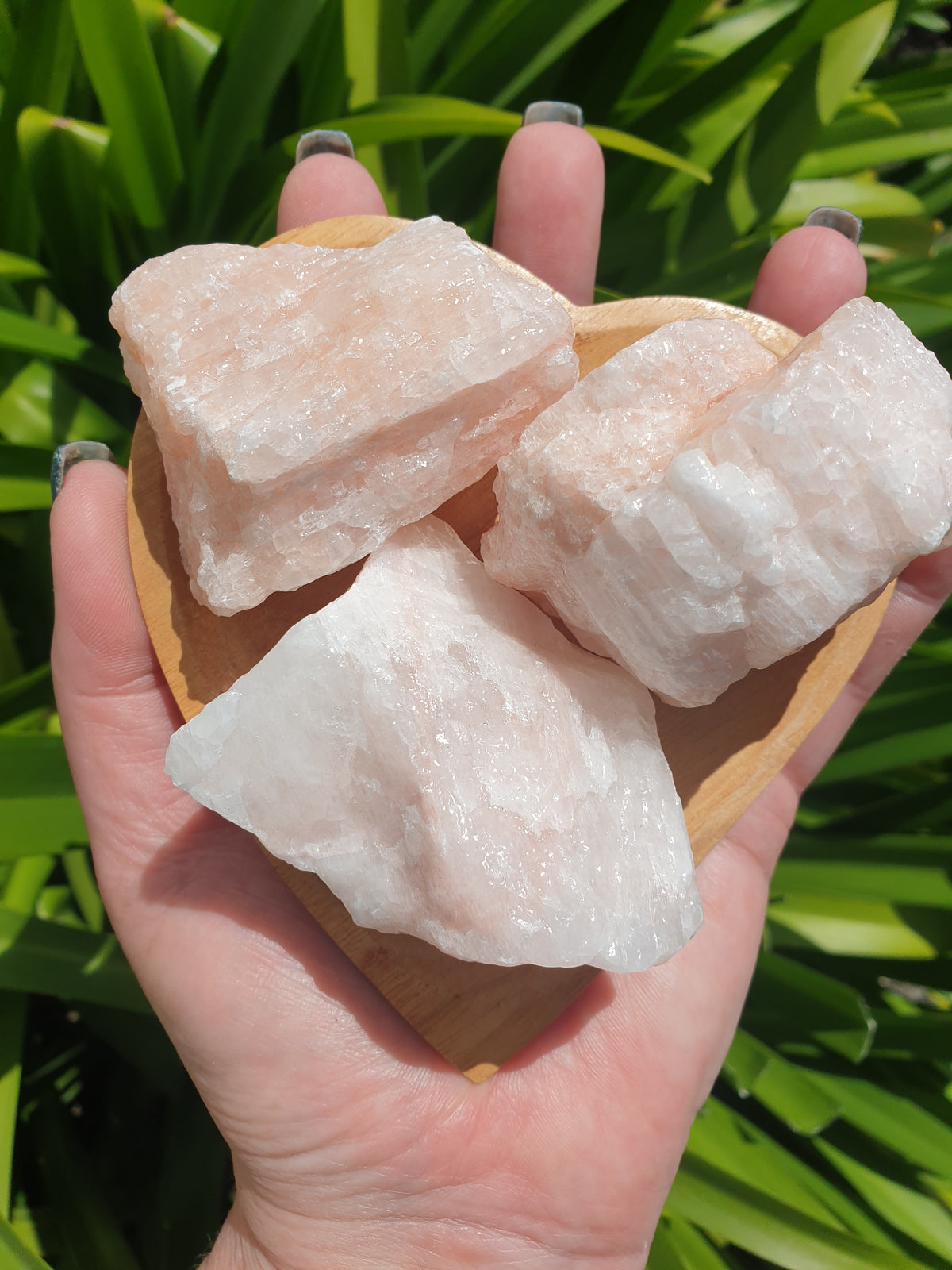 Pink Calcite Rough Pink Calcite Rough Large Piece – Daughters And Co Crystals