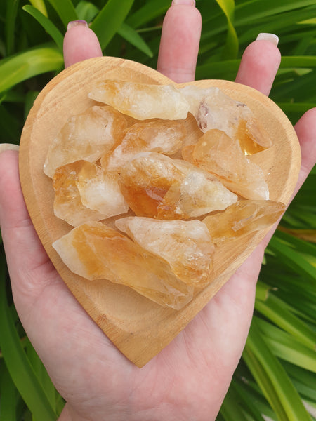 Citrine Rough Pieces 10 Pack $30 Valued at $40