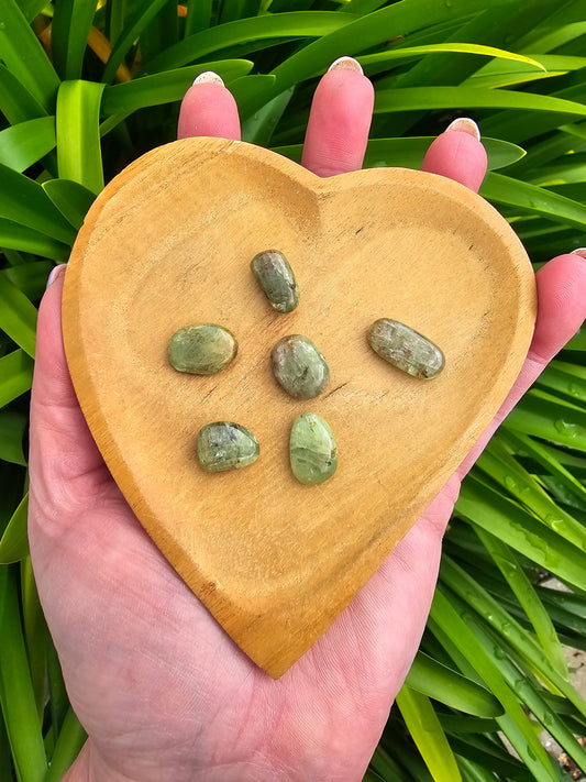 Green Kyanite Small Tumbled Stone