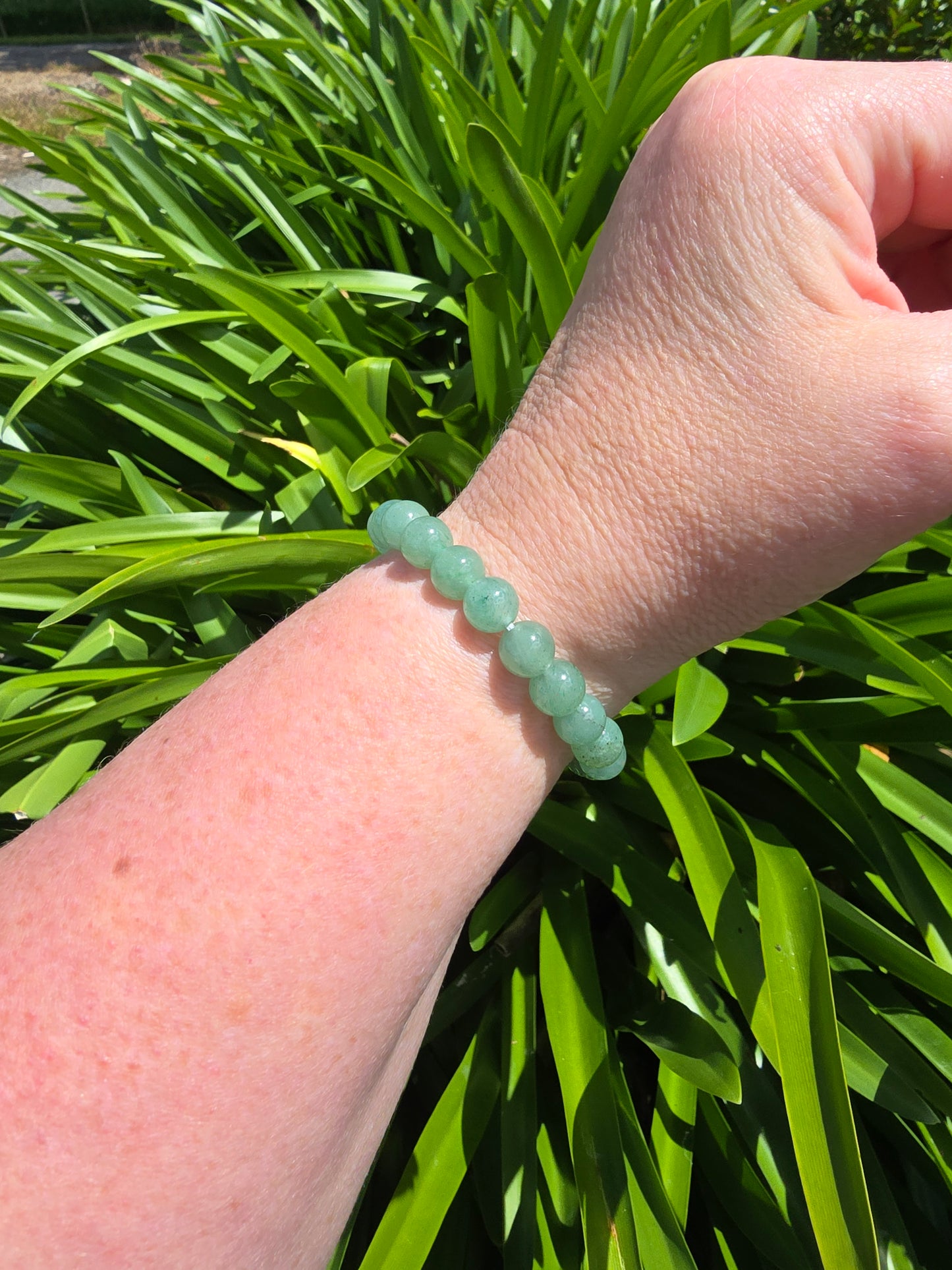 Green Aventurine | Round Bead Bracelet 8mm
