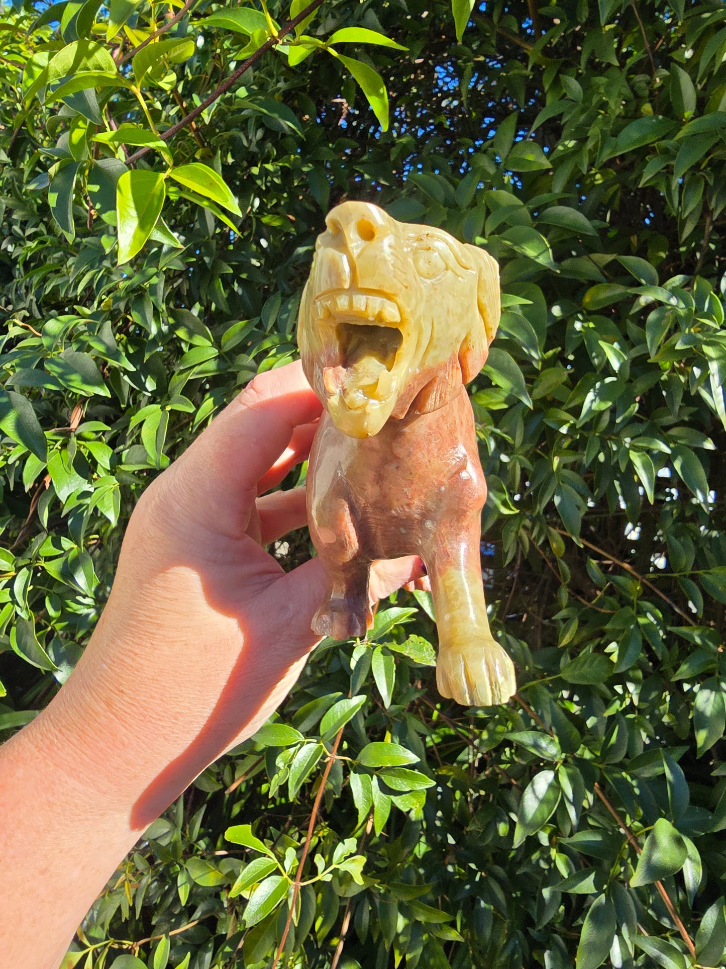 Tiger Large Soapstone A