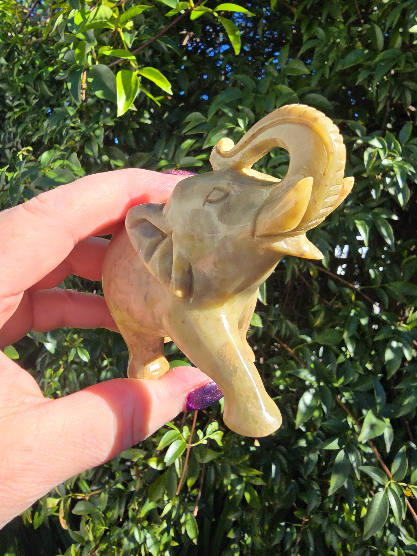 Elephant Large Soapstone C