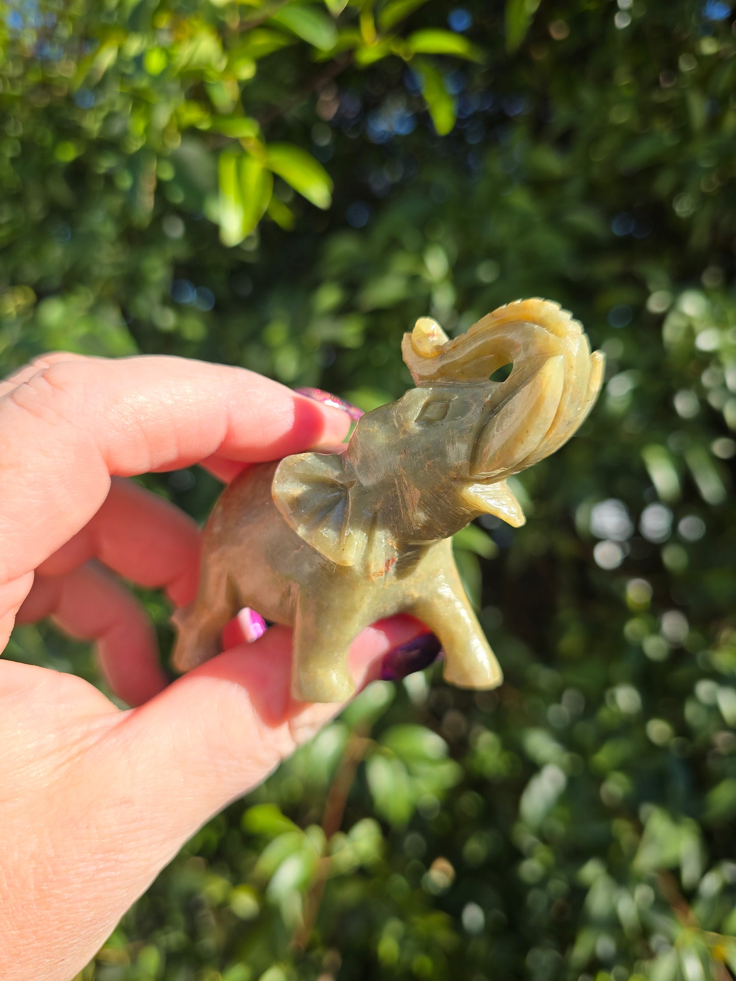 Elephant Medium Soapstone D