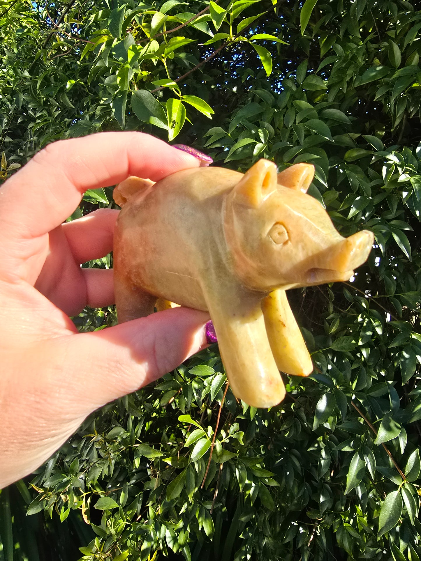 Pig Large Soapstone B