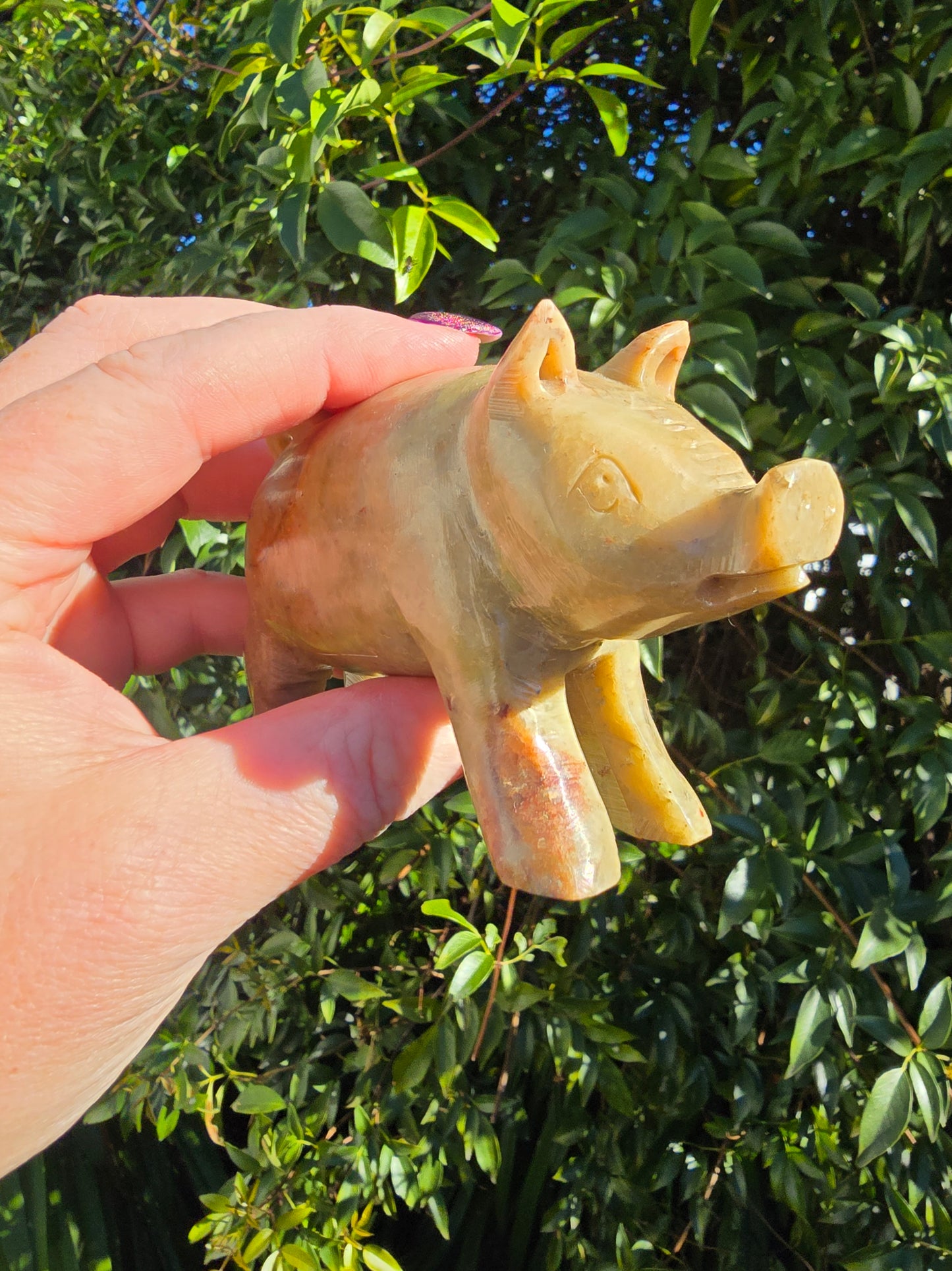 Pig Large Soapstone C
