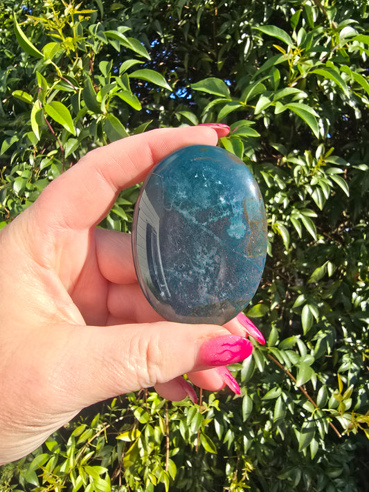 Bloodstone Palm Stone C