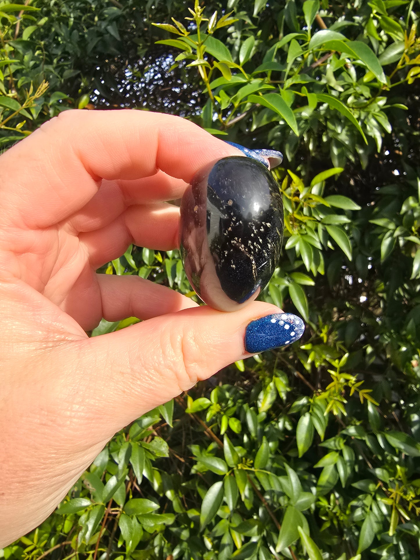 Blue Tigers Eye Heart A