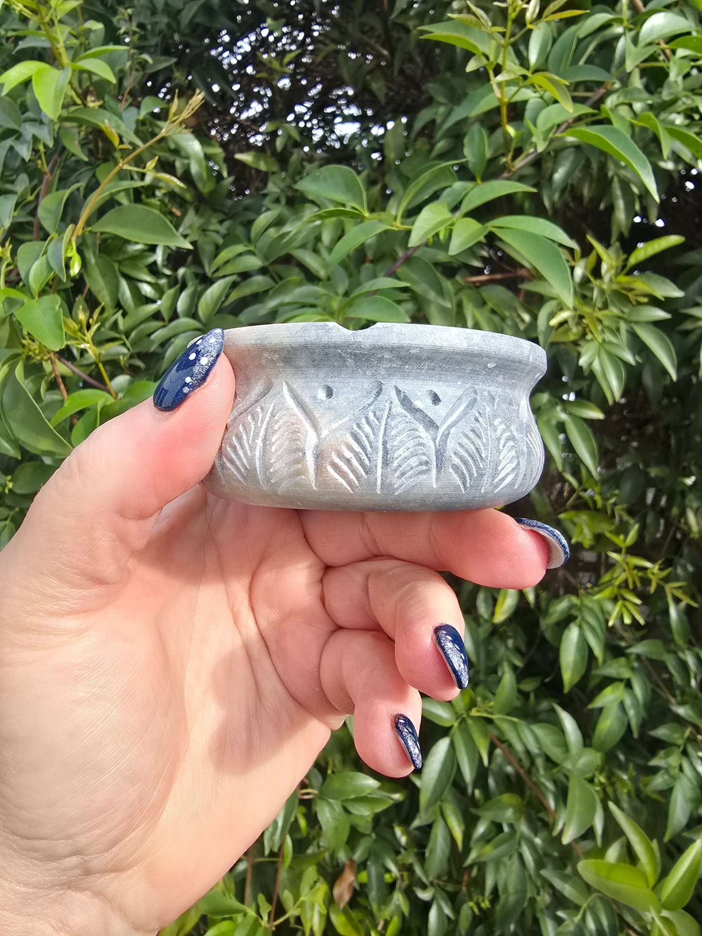 Soapstone Carved Ashtray/Dish D