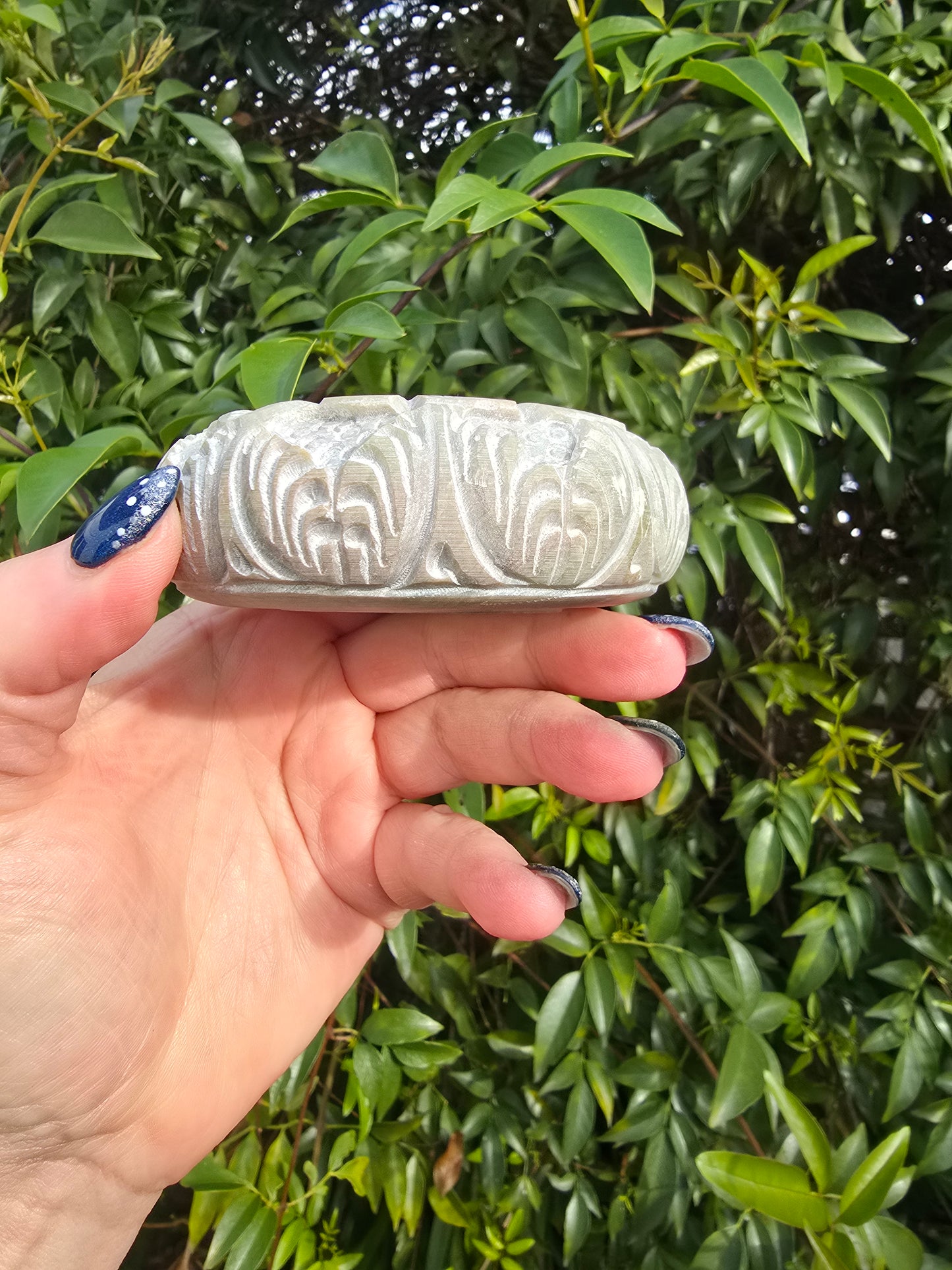 Soapstone Carved Ashtray/Dish F