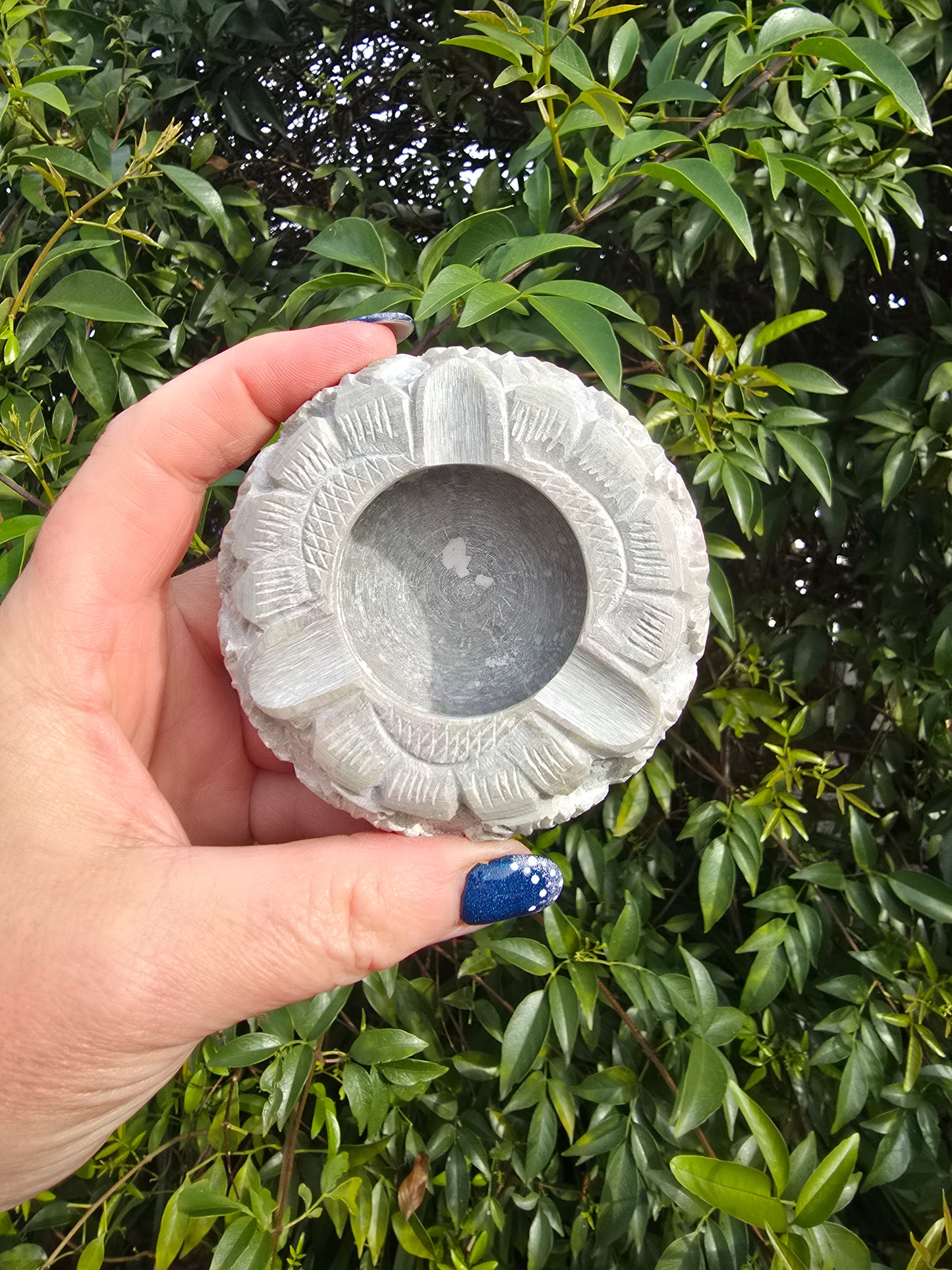 Soapstone Carved Ashtray/Dish G