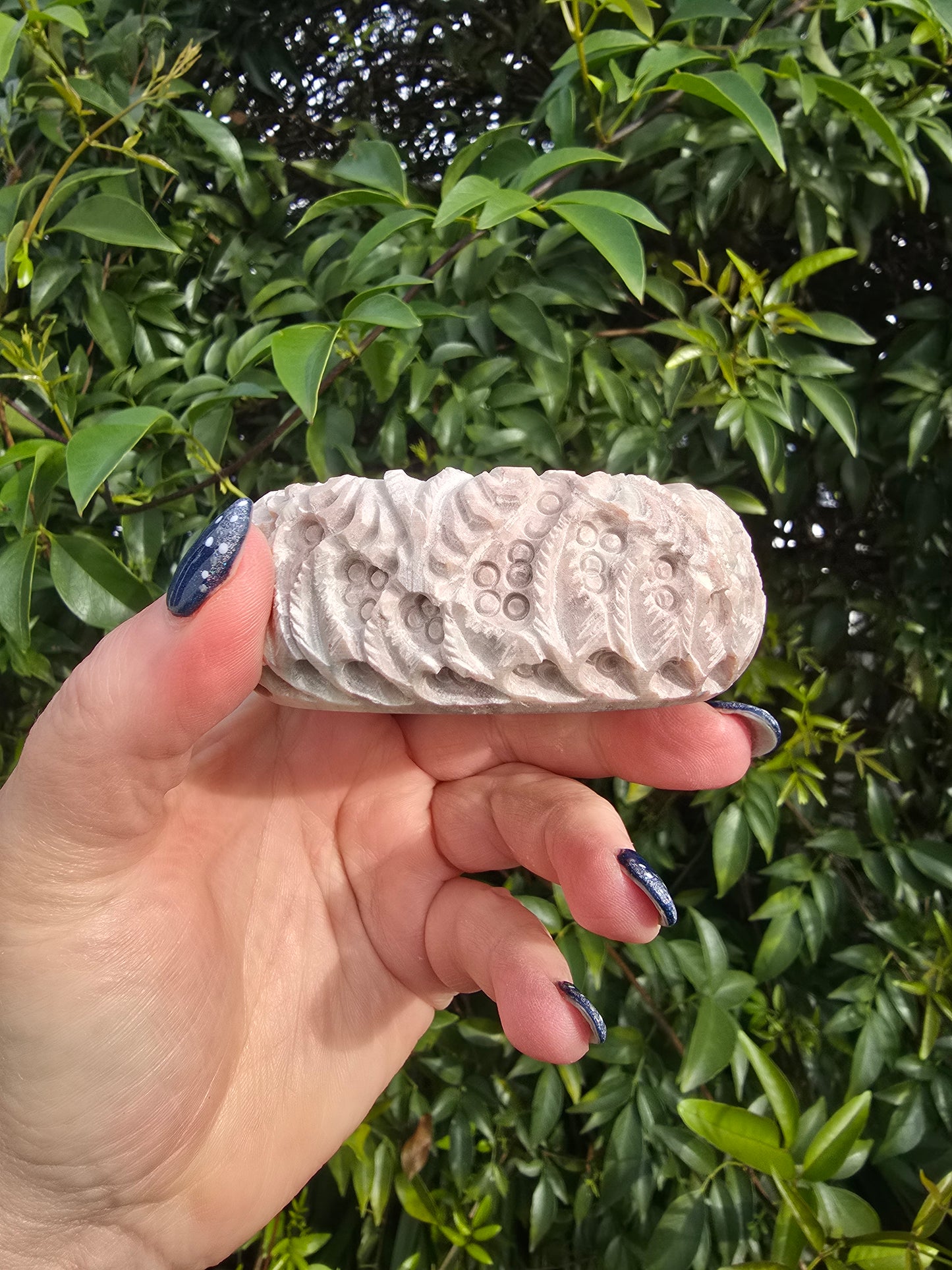 Soapstone Carved Ashtray/Dish i